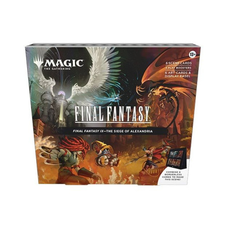 Mtg Final Fantasy Scene Box The Siege of Alexandria (Inglés)