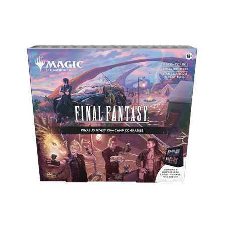Mtg Final Fantasy Scene Box Camp Comrades (Inglés)