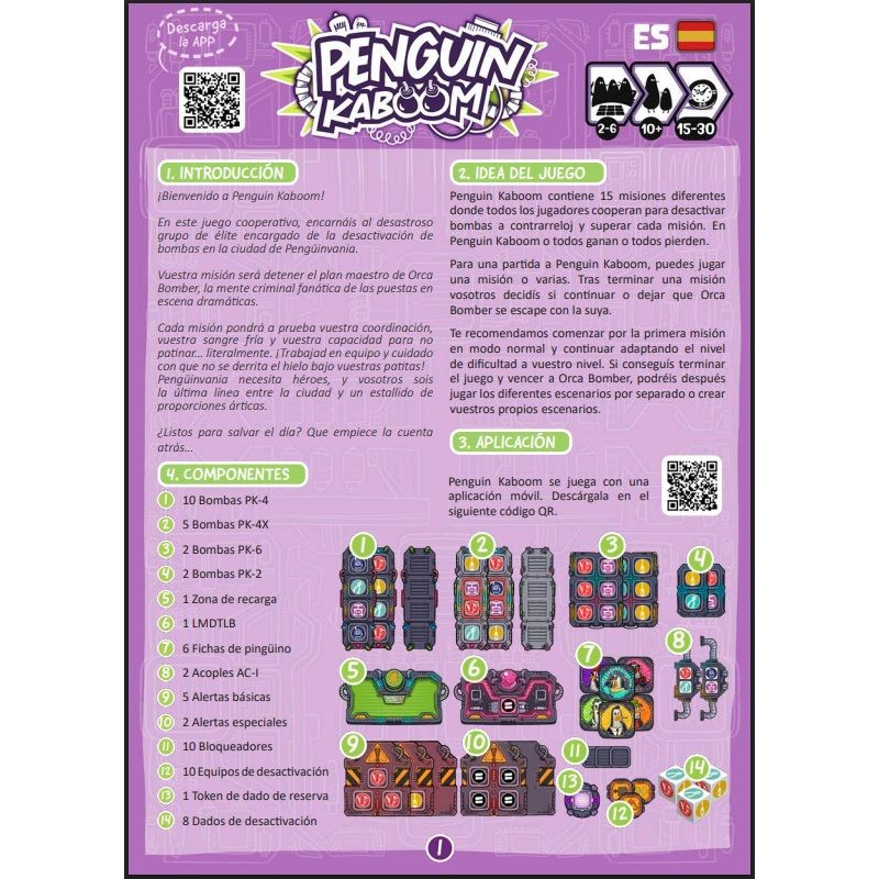 Penguin Kaboom | Juegos de Mesa | Gameria