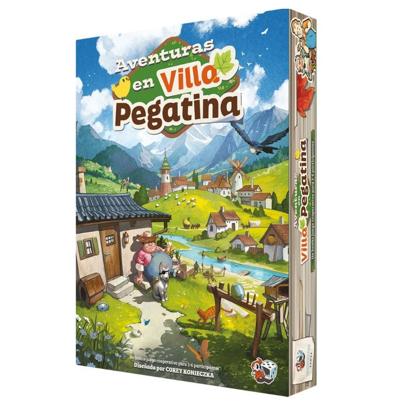 Aventuras en Villa Pegatina | Juegos de Mesa | Gameria