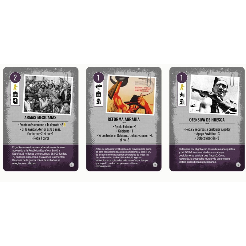 Tierra y Libertad La Revolucion y Guerra Civil Españolas | Juegos de Mesa | Gameria