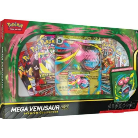 Pokémon Jcc Colección Prémium Mega-Venusaur Ex