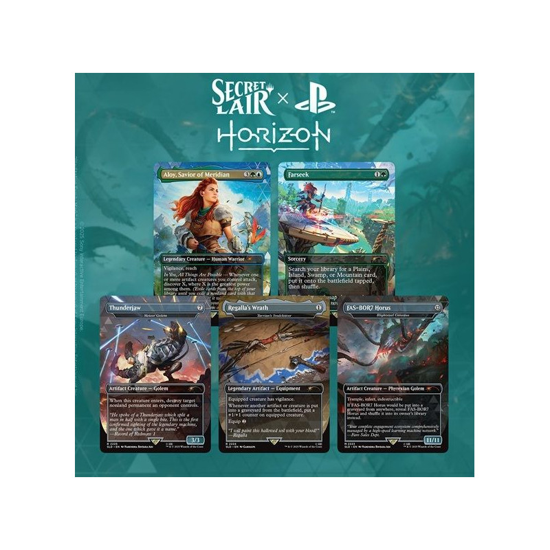 Mtg Secret Lair Playstation Horizont Int Forbiddent West Non Foil (Inglés) | Juegos de Cartas | Gameria