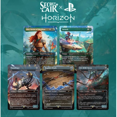 Mtg Secret Lair Playstation Horizont Int Forbiddent West Non Foil (Inglés)