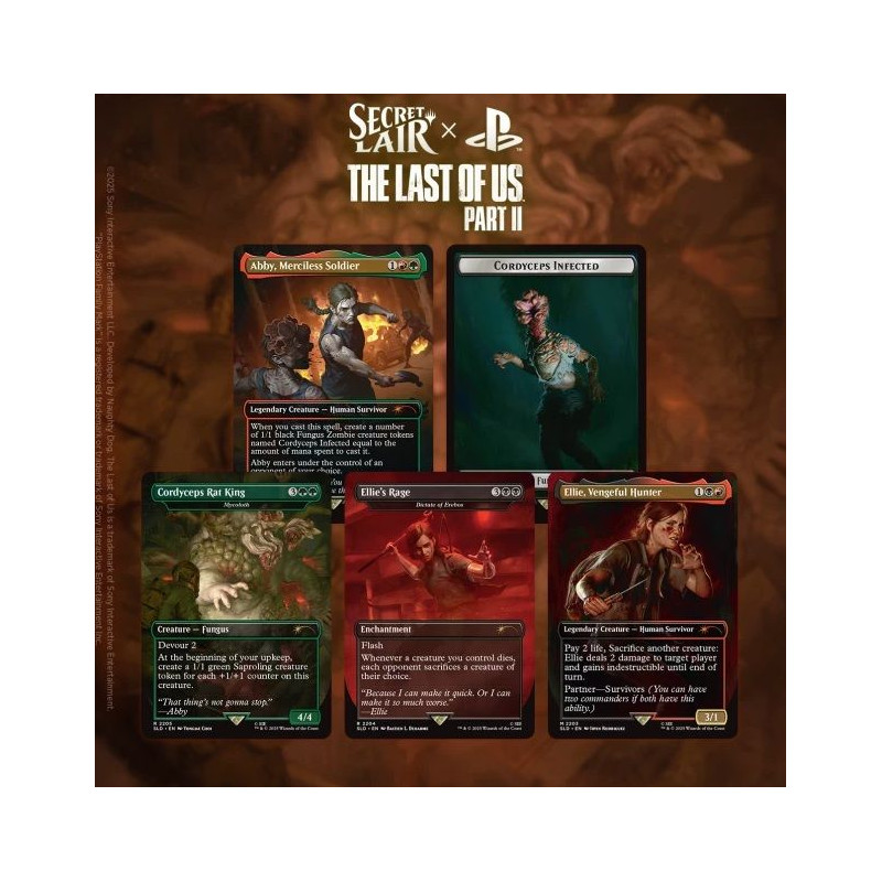 Mtg Secret Lair Playstation The Last Of Us Parte 2 Non Foil (Inglés) | Juegos de Cartas | Gameria