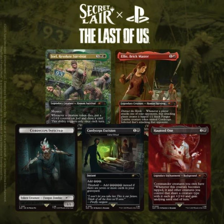 Mtg Secret Lair Playstation The Last Of Us Parte 1 Non Foil (Inglés)