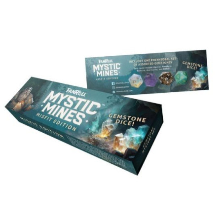 Pack De Dados Misfit Mystic Mines Blind Box Mystery Gemstone