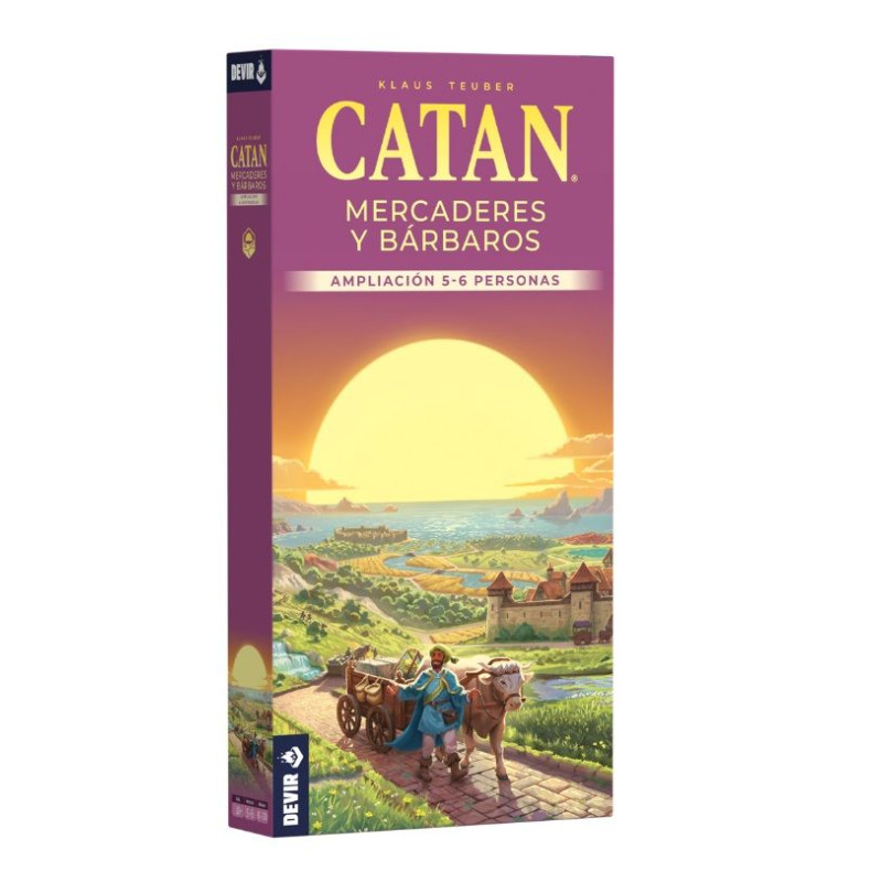 Catan Mercaderes Y Bárbaros Ampliación 5-6 Jugadores | Juegos de Mesa | Gameria