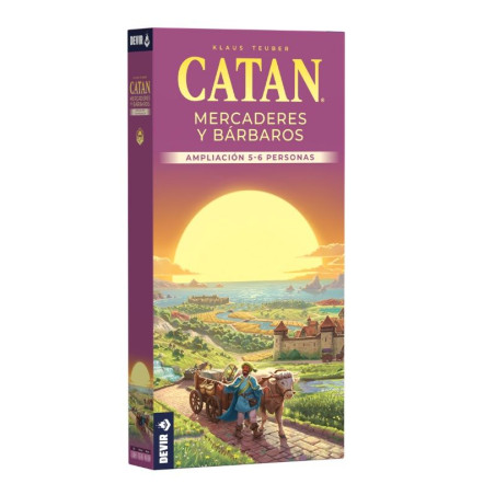 Catan Mercaderes Y Bárbaros Ampliación 5-6 Jugadores
