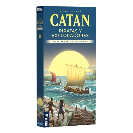 Catan Piratas Y Exploradores Ampliación 5-6 Jugadores