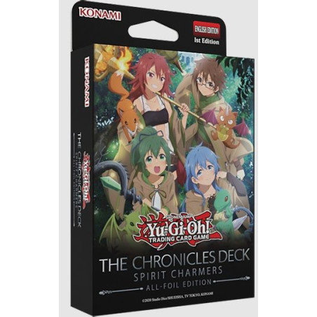 Tcg Yugioh The Chronicles Deck Spirit Charmers Baraja De Estructura Foil (Inglés)
