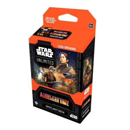 Star Wars Unlimited A Lawless Time Deck Leia Organa (Inglés)