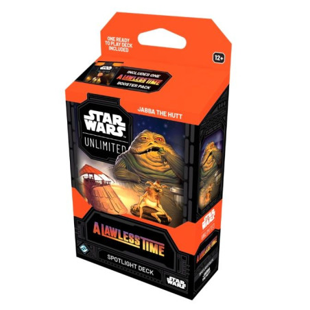 Star Wars Unlimited A Lawless Time Deck Jabba the Hutt (Inglés)