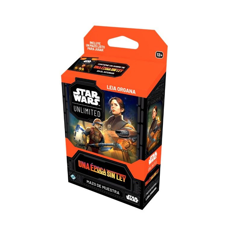 Star Wars Unlimited Una Época sin Ley Mazo Leia Organa | Juegos de Cartas | Gameria