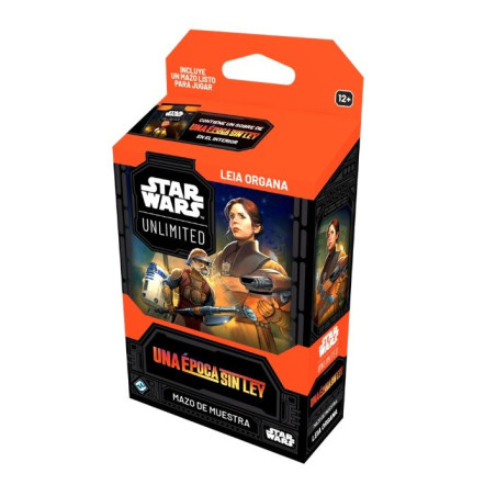 Star Wars Unlimited Una Época sin Ley Mazo Leia Organa