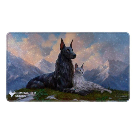 Mtg Tapete Ultra Pro Holofoil Commander Rin and Seri