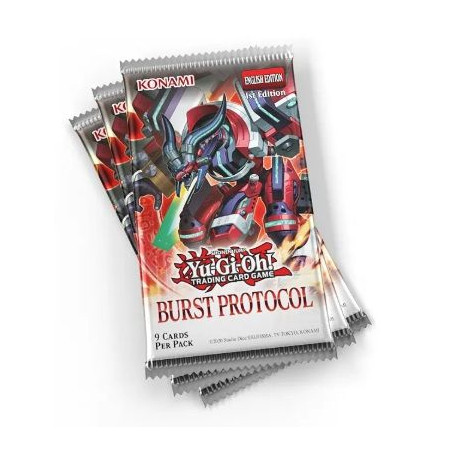 Tcg Yugioh Burst Protocol Sobre (Inglés)