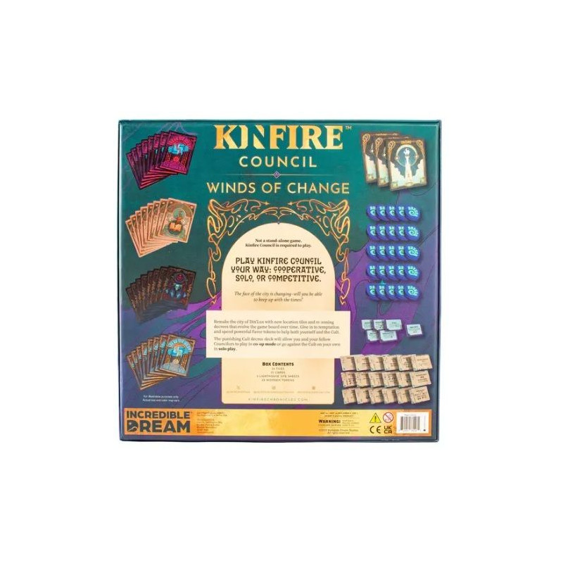 Kinfire Council Vientos de Cambio | Juegos de Mesa | Gameria