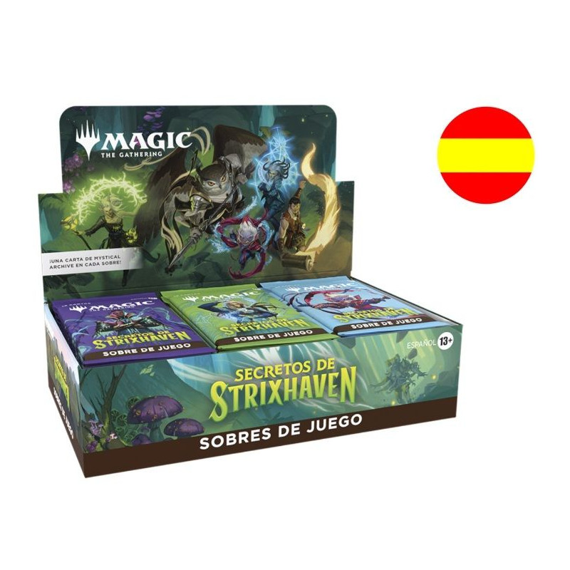 Mtg Secrets of Strixhaven Eclipsed Caja de Sobres | Juegos de Cartas | Gameria