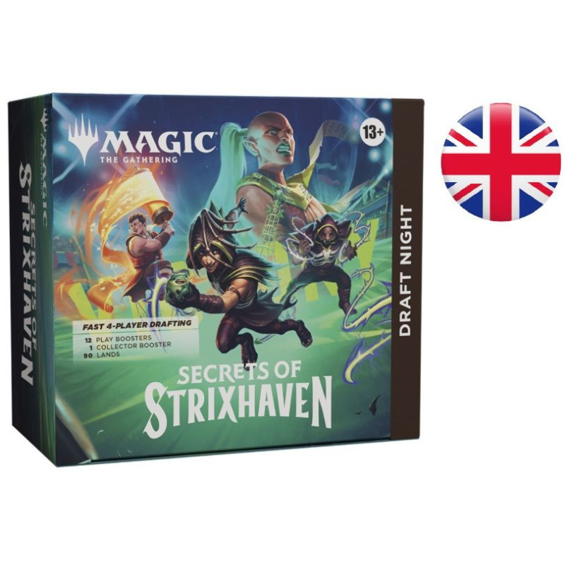 Mtg Secrets of Strixhaven Draft Night (Inglés) | Juegos de Cartas | Gameria