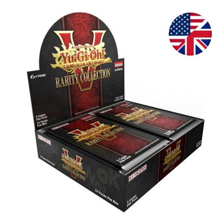 Tcg Yugioh Rarity Collection V Caja (Inglés)