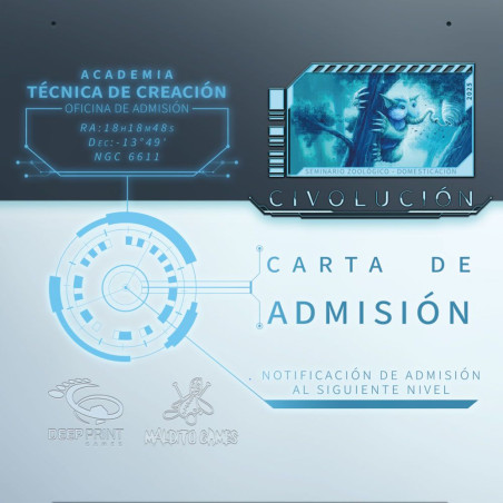 Civolución Carta de Admisión