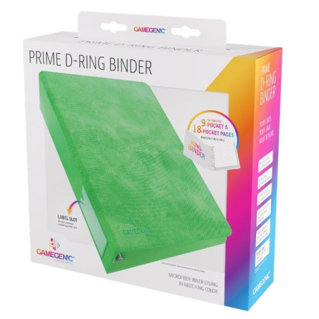 Archivador Gamegenic Prime D Ring Binder