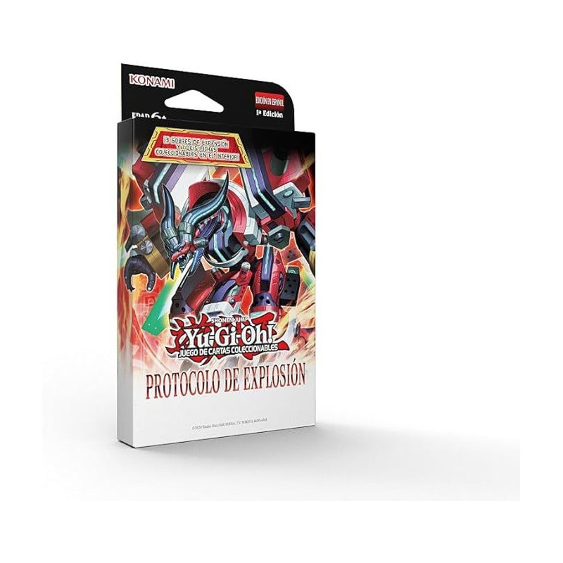 Tcg Yugioh Protocolo de Explosión Blíster con 3 sobres | Juegos de Cartas | Gameria