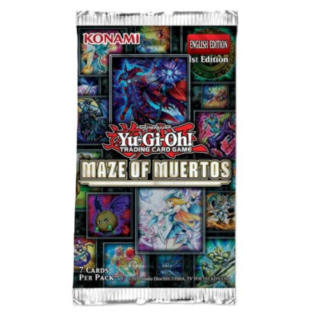 Tcg Yugioh Maze of Muertos Sobre (Inglés)