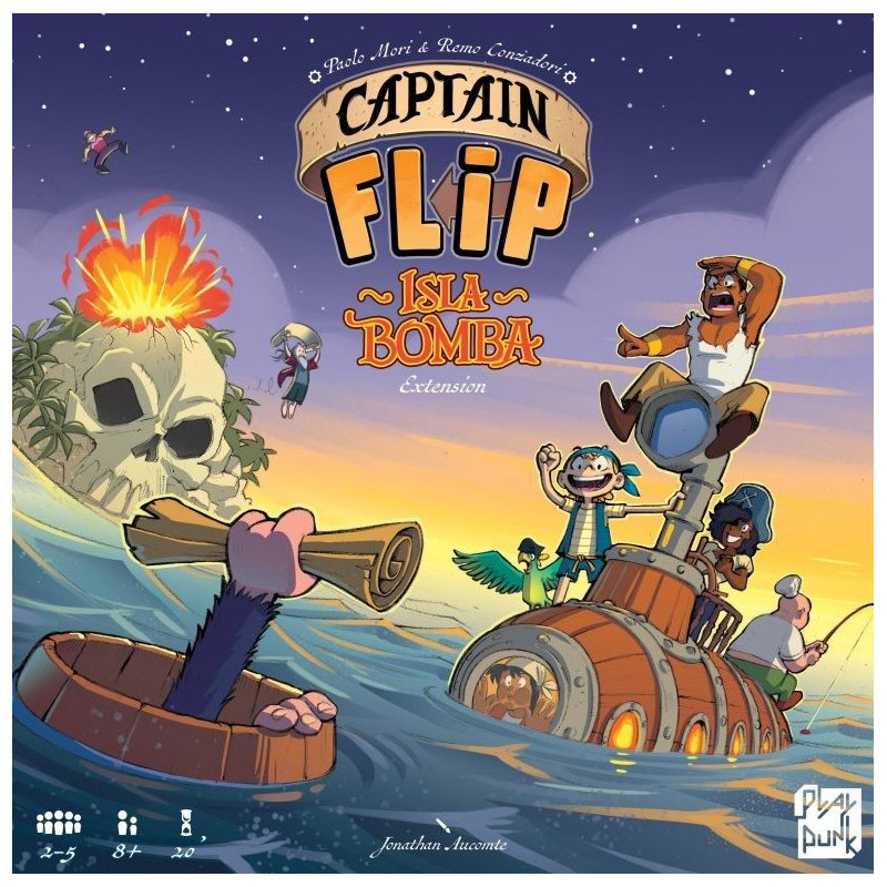 Captain Flip: Isla Bomba | Juegos de Mesa | Gameria