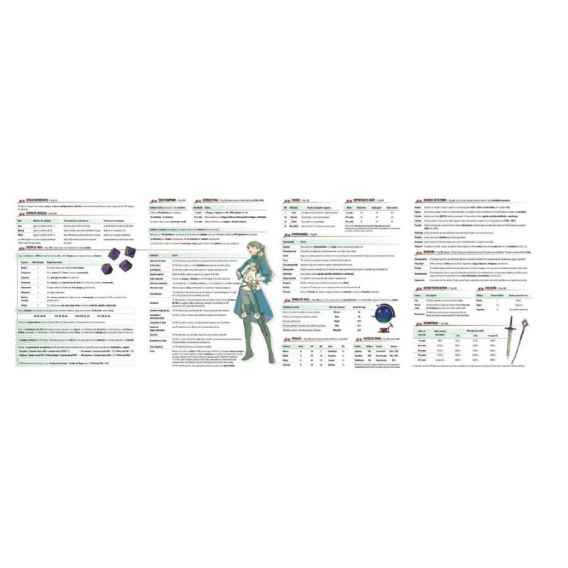 Fabula Ultima  Pantalla y Cuaderno del Director de Juego | Rol | Gameria