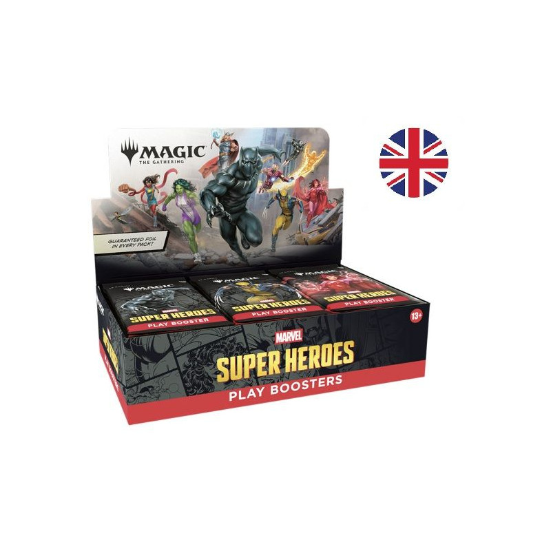 Mtg Marvel Super Heroes Caja de Sobres (Inglés) | Juegos de Cartas | Gameria