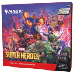 MTG Marvel Super Heroes Scene Box Villains Unleashed (Inglés) | Juegos de Cartas | Gameria