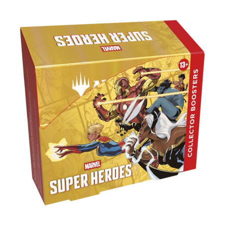 Mtg Marvel Super Heroes Caja Collector (Inglés)