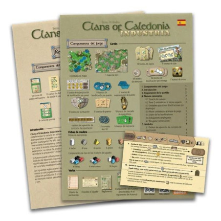 Clans of Caledonia Industria Paquete de Idioma (Castellano)