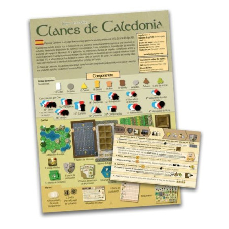 Clans of Caledonia Paquete de Idioma (Castellano)