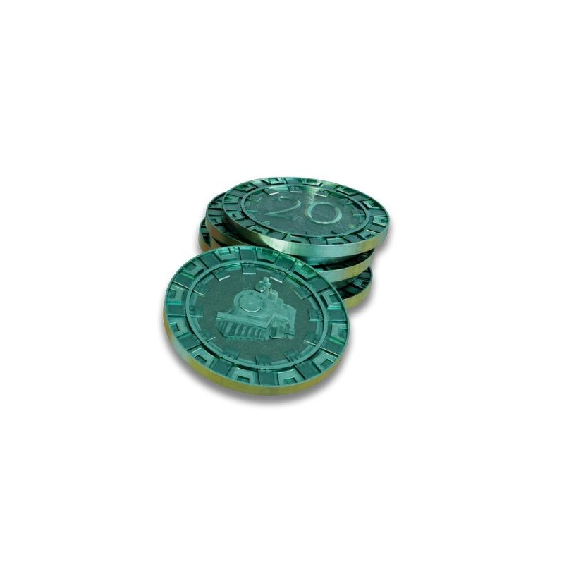 Clans of Caledonia Industria 12 Monedas Metálicas | Juegos de Mesa | Gameria