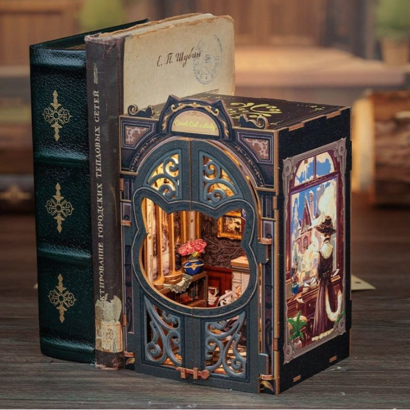Maqueta Sujeta Libros Count Cat´s Study  | Accesorios | Gameria