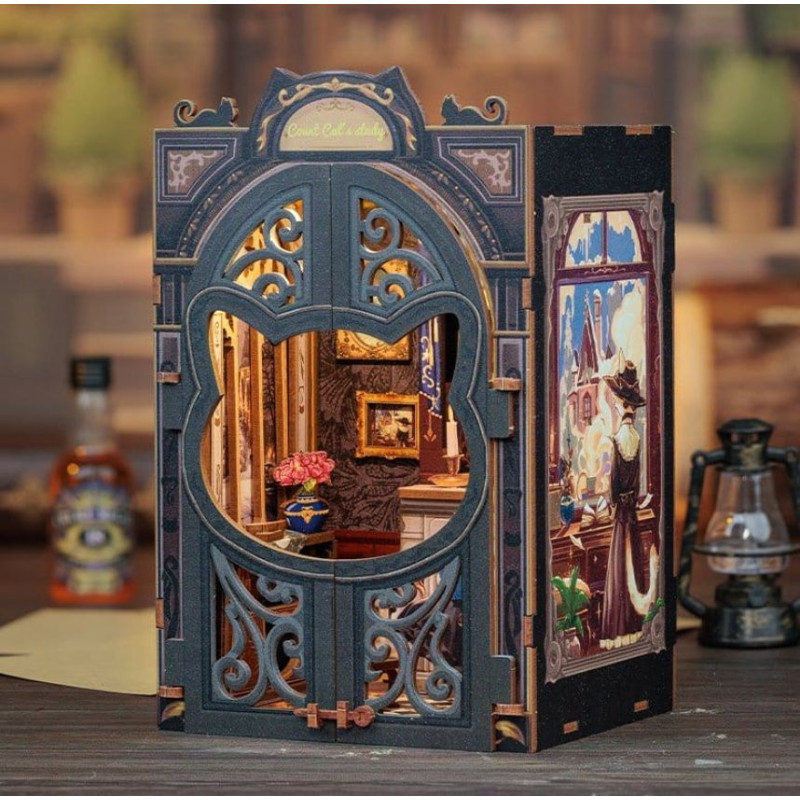Maqueta Sujeta Libros Count Cat´s Study  | Accesorios | Gameria