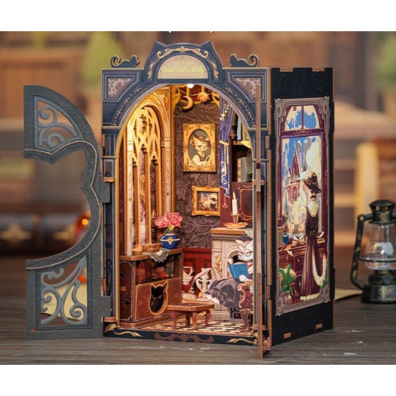 Maqueta Sujeta Libros Count Cat´s Study  | Accesorios | Gameria