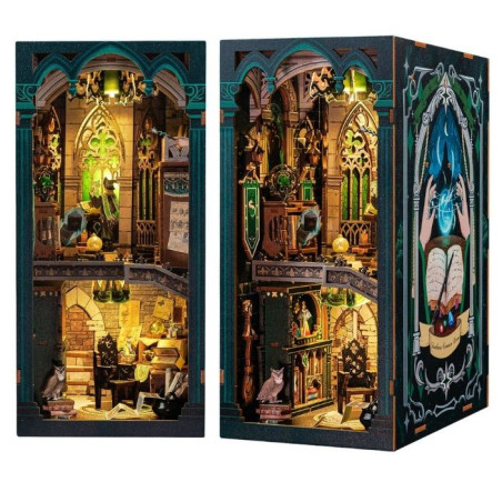 Maqueta Sujeta Libros Darkness Common Room