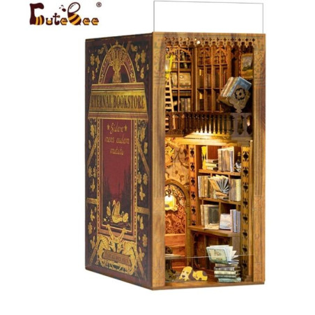 Maqueta Sujeta Libros Eternal Bookstore