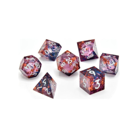 CritStones Pack de Dados Liquid Core Fey Mist (7)