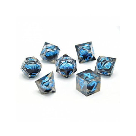 CritStones Pack de Dados Water Dragon's Gaze Floating Eye (7)