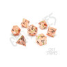 Critstones Pack de Dados Metal Pink Blossom | Accesorios | Gameria