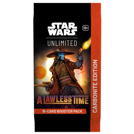 Star Wars Unlimited A Lawless Time Carbonite Edition Sobre (Inglés)