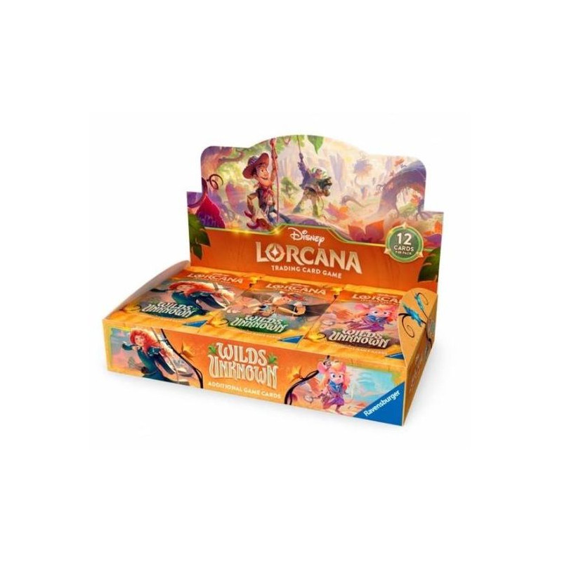 Lorcana Wilds Unknown Caja (Inglés) | Juegos de Cartas | Gameria