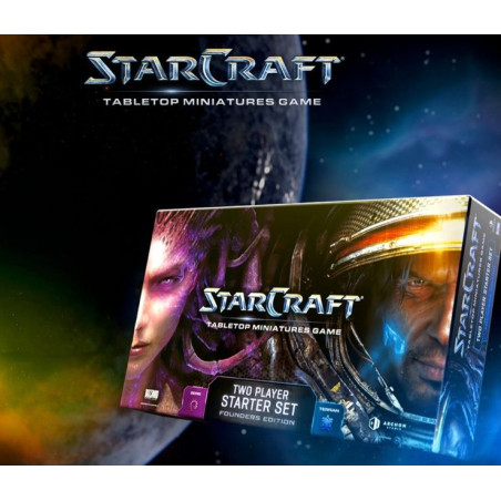 StarCraft The Miniatures Game Two Player Starter Set Founders Edition (Inglés)