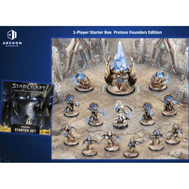 StarCraft The Miniatures Game Protoss Starter Set | Juegos de Mesa | Gameria