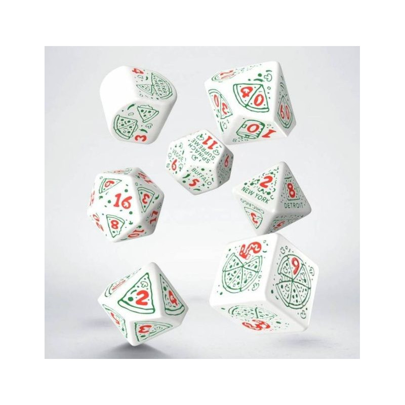 Dados Pizza Dice Set | Accesorios | Gameria